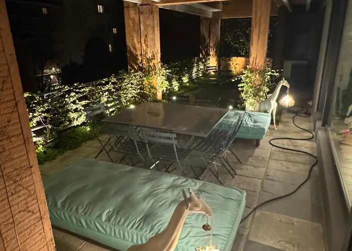 Luxury Attic In The - Garage Prenotabile Apartament